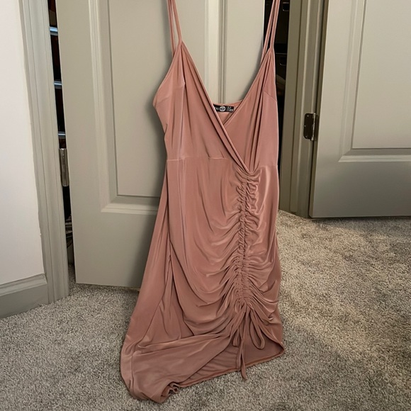 Boohoo Pink Mini Dress - Picture 1 of 3